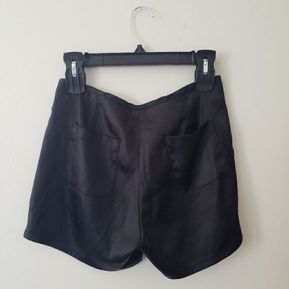 Joy Jeans Black Zippered Shorts S - Picture 6 of 7
